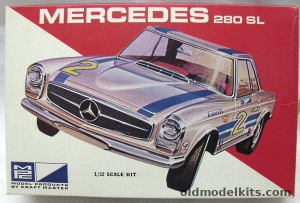 MPC 1/32 Mercedes Benz 280 SL, 1005-100 plastic model kit